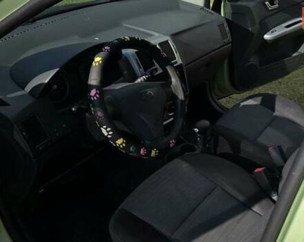 Зеленый Хендай Гетц, объемом двигателя 1.4 л и пробегом 162 тыс. км за 6000 $, фото 4 на Automoto.ua