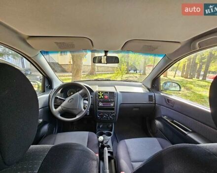 Зеленый Хендай Гетц, объемом двигателя 1.4 л и пробегом 173 тыс. км за 4000 $, фото 2 на Automoto.ua