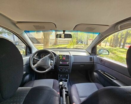 Зеленый Хендай Гетц, объемом двигателя 1.4 л и пробегом 173 тыс. км за 4000 $, фото 3 на Automoto.ua