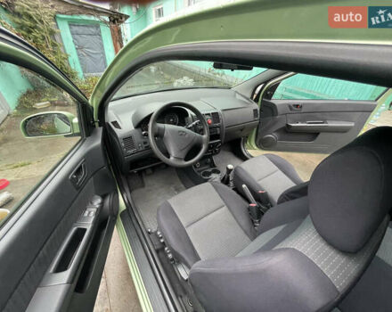 Зеленый Хендай Гетц, объемом двигателя 1.1 л и пробегом 116 тыс. км за 3700 $, фото 6 на Automoto.ua