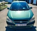 Зеленый Хендай Гетц, объемом двигателя 1.4 л и пробегом 170 тыс. км за 3500 $, фото 1 на Automoto.ua