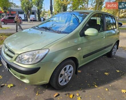 Зеленый Хендай Гетц, объемом двигателя 1.4 л и пробегом 173 тыс. км за 4000 $, фото 8 на Automoto.ua