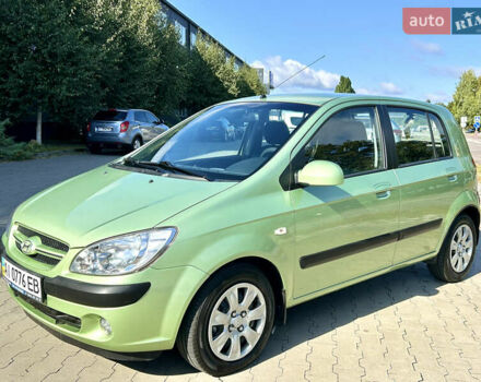 Зеленый Хендай Гетц, объемом двигателя 1.4 л и пробегом 194 тыс. км за 5900 $, фото 7 на Automoto.ua