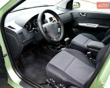 Зеленый Хендай Гетц, объемом двигателя 1.4 л и пробегом 230 тыс. км за 5700 $, фото 14 на Automoto.ua