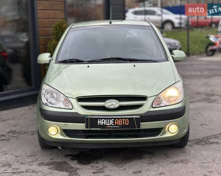 Зеленый Хендай Гетц, объемом двигателя 1.4 л и пробегом 132 тыс. км за 4650 $, фото 6 на Automoto.ua