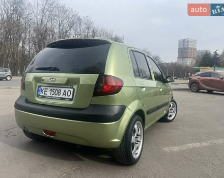 Зеленый Хендай Гетц, объемом двигателя 1.4 л и пробегом 252 тыс. км за 5700 $, фото 3 на Automoto.ua