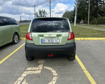 Зелений Хендай Гетц, об'ємом двигуна 1.4 л та пробігом 188 тис. км за 3750 $, фото 4 на Automoto.ua