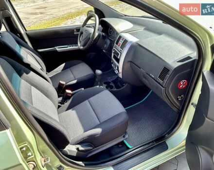 Зеленый Хендай Гетц, объемом двигателя 1.4 л и пробегом 194 тыс. км за 5900 $, фото 26 на Automoto.ua