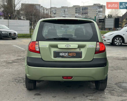 Зеленый Хендай Гетц, объемом двигателя 1.4 л и пробегом 132 тыс. км за 4650 $, фото 14 на Automoto.ua