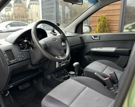 Зеленый Хендай Гетц, объемом двигателя 1.4 л и пробегом 132 тыс. км за 4600 $, фото 11 на Automoto.ua