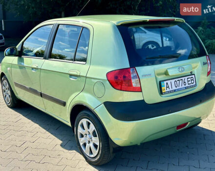 Зеленый Хендай Гетц, объемом двигателя 1.4 л и пробегом 194 тыс. км за 5900 $, фото 5 на Automoto.ua