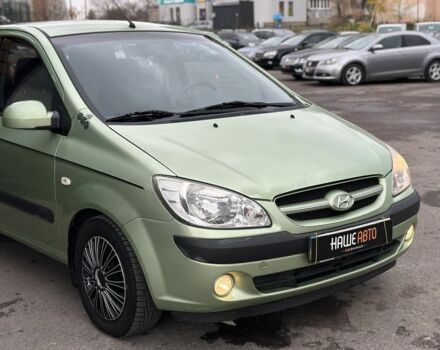 Зеленый Хендай Гетц, объемом двигателя 1.4 л и пробегом 132 тыс. км за 4600 $, фото 3 на Automoto.ua