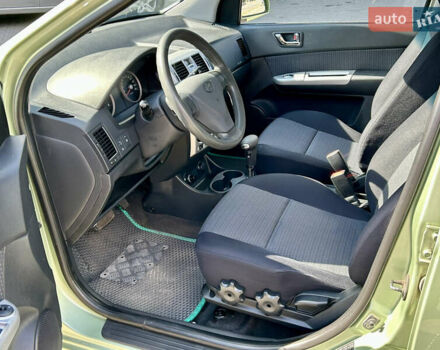 Зеленый Хендай Гетц, объемом двигателя 1.4 л и пробегом 194 тыс. км за 5900 $, фото 17 на Automoto.ua