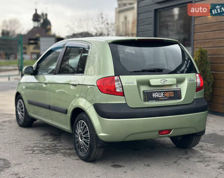 Зеленый Хендай Гетц, объемом двигателя 1.4 л и пробегом 132 тыс. км за 4650 $, фото 12 на Automoto.ua