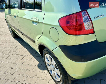 Зеленый Хендай Гетц, объемом двигателя 1.4 л и пробегом 194 тыс. км за 5900 $, фото 14 на Automoto.ua