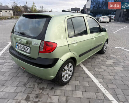 Зеленый Хендай Гетц, объемом двигателя 1.4 л и пробегом 212 тыс. км за 3600 $, фото 6 на Automoto.ua