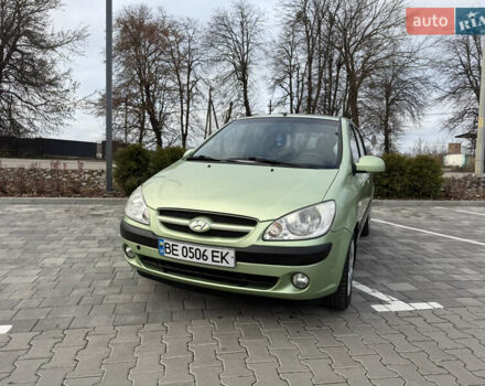Зеленый Хендай Гетц, объемом двигателя 1.4 л и пробегом 212 тыс. км за 3600 $, фото 1 на Automoto.ua