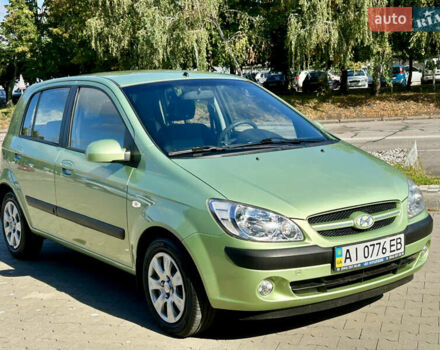 Зеленый Хендай Гетц, объемом двигателя 1.4 л и пробегом 194 тыс. км за 5900 $, фото 2 на Automoto.ua