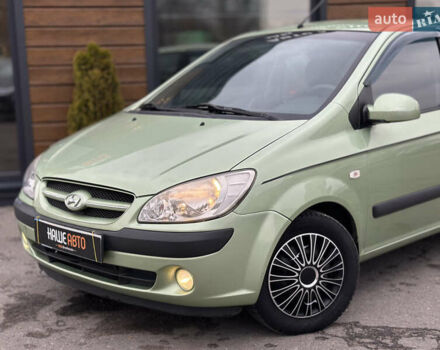 Зеленый Хендай Гетц, объемом двигателя 1.4 л и пробегом 132 тыс. км за 4650 $, фото 3 на Automoto.ua