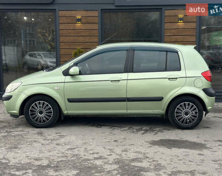 Зеленый Хендай Гетц, объемом двигателя 1.4 л и пробегом 132 тыс. км за 4650 $, фото 10 на Automoto.ua