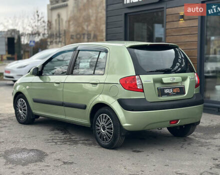 Зеленый Хендай Гетц, объемом двигателя 1.4 л и пробегом 132 тыс. км за 4650 $, фото 11 на Automoto.ua