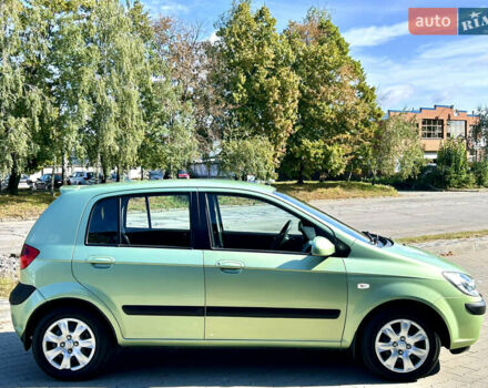 Зеленый Хендай Гетц, объемом двигателя 1.4 л и пробегом 194 тыс. км за 5900 $, фото 3 на Automoto.ua