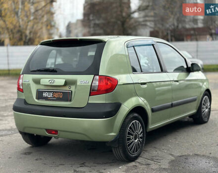 Зеленый Хендай Гетц, объемом двигателя 1.4 л и пробегом 132 тыс. км за 4650 $, фото 16 на Automoto.ua
