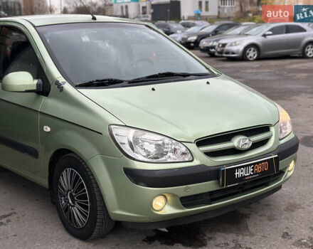 Зеленый Хендай Гетц, объемом двигателя 1.4 л и пробегом 132 тыс. км за 4650 $, фото 9 на Automoto.ua