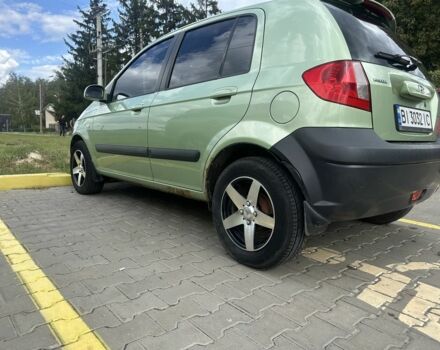 Зелений Хендай Гетц, об'ємом двигуна 1.4 л та пробігом 188 тис. км за 3750 $, фото 5 на Automoto.ua
