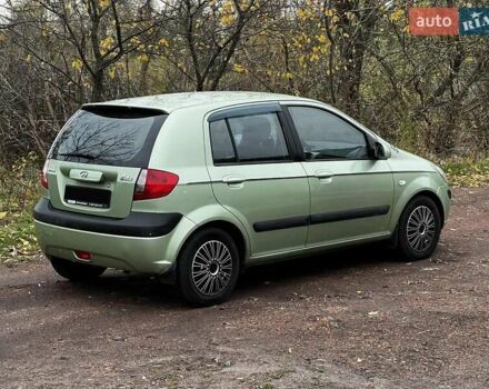 Зелений Хендай Гетц, об'ємом двигуна 1.4 л та пробігом 132 тис. км за 4150 $, фото 2 на Automoto.ua