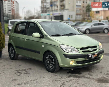 Зеленый Хендай Гетц, объемом двигателя 1.4 л и пробегом 132 тыс. км за 4650 $, фото 7 на Automoto.ua