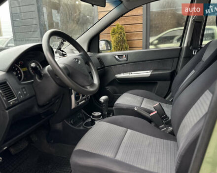 Зеленый Хендай Гетц, объемом двигателя 1.4 л и пробегом 132 тыс. км за 4650 $, фото 25 на Automoto.ua