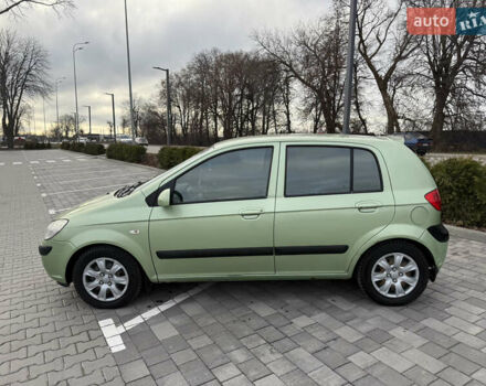 Зеленый Хендай Гетц, объемом двигателя 1.4 л и пробегом 212 тыс. км за 3600 $, фото 9 на Automoto.ua