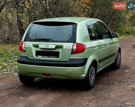 Зелений Хендай Гетц, об'ємом двигуна 1.4 л та пробігом 132 тис. км за 4150 $, фото 1 на Automoto.ua