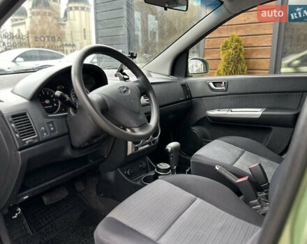 Зеленый Хендай Гетц, объемом двигателя 1.4 л и пробегом 132 тыс. км за 4650 $, фото 26 на Automoto.ua