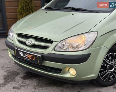 Зеленый Хендай Гетц, объемом двигателя 1.4 л и пробегом 132 тыс. км за 4650 $, фото 5 на Automoto.ua