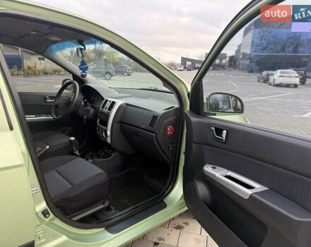 Зеленый Хендай Гетц, объемом двигателя 1.4 л и пробегом 212 тыс. км за 3600 $, фото 14 на Automoto.ua