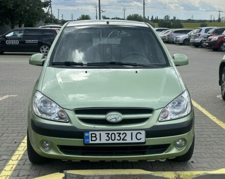 Зелений Хендай Гетц, об'ємом двигуна 1.4 л та пробігом 188 тис. км за 3750 $, фото 1 на Automoto.ua