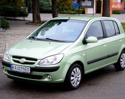 Зеленый Хендай Гетц, объемом двигателя 1.4 л и пробегом 230 тыс. км за 5700 $, фото 2 на Automoto.ua
