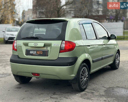 Зеленый Хендай Гетц, объемом двигателя 1.4 л и пробегом 132 тыс. км за 4650 $, фото 17 на Automoto.ua