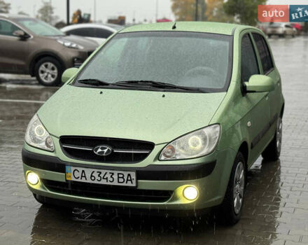 Зеленый Хендай Гетц, объемом двигателя 1.4 л и пробегом 179 тыс. км за 5800 $, фото 1 на Automoto.ua