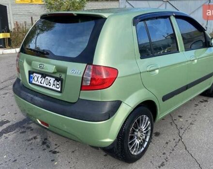 Зеленый Хендай Гетц, объемом двигателя 1.4 л и пробегом 54 тыс. км за 6900 $, фото 4 на Automoto.ua