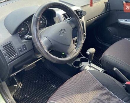 Зеленый Хендай Гетц, объемом двигателя 1.4 л и пробегом 54 тыс. км за 6900 $, фото 6 на Automoto.ua