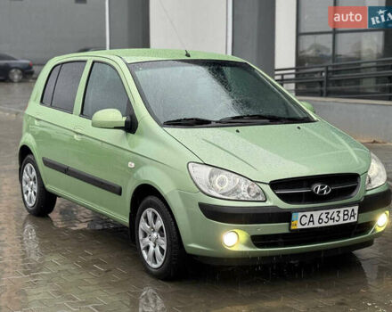 Зеленый Хендай Гетц, объемом двигателя 1.4 л и пробегом 179 тыс. км за 5800 $, фото 3 на Automoto.ua