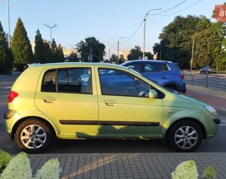 Зеленый Хендай Гетц, объемом двигателя 1.4 л и пробегом 120 тыс. км за 6800 $, фото 6 на Automoto.ua