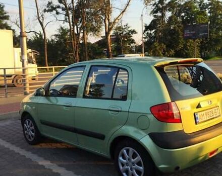 Зеленый Хендай Гетц, объемом двигателя 1.4 л и пробегом 120 тыс. км за 6800 $, фото 7 на Automoto.ua