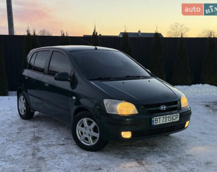 Зелений Хендай Гетц, об'ємом двигуна 1.34 л та пробігом 214 тис. км за 2900 $, фото 1 на Automoto.ua