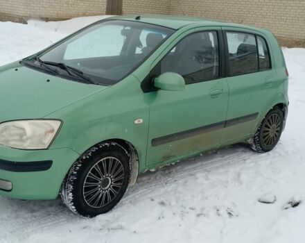 Зелений Хендай Гетц, об'ємом двигуна 1 л та пробігом 216 тис. км за 3500 $, фото 1 на Automoto.ua