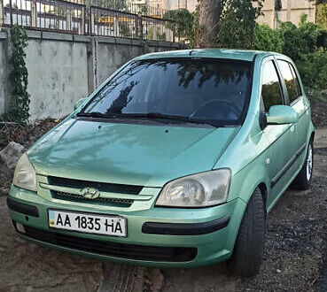 Хендай Гетц 2004 в Черкассах на Automoto.ua Зеленый Хендай Гетц, объемом двигателя 1.4 л и пробегом 210 тыс. км за 2950 $, фото 1 на Automoto.ua