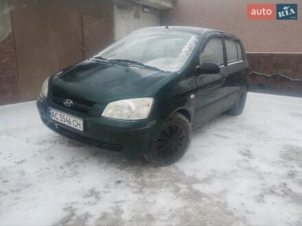 Зелений Хендай Гетц, об'ємом двигуна 1.34 л та пробігом 280 тис. км за 2950 $, фото 1 на Automoto.ua